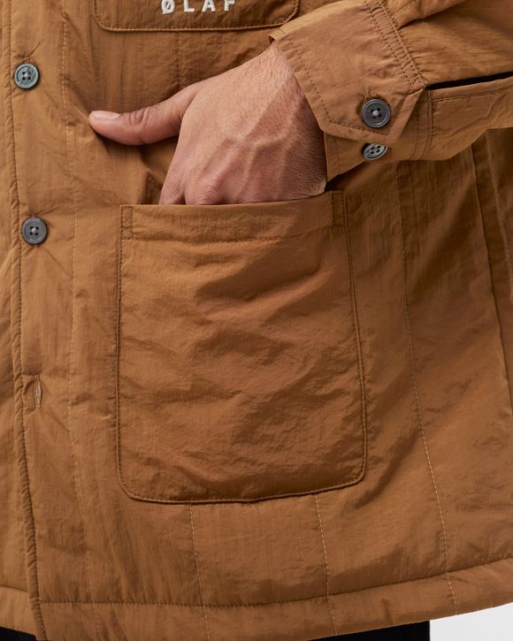 QUILTED POCKET OVERSHIRT