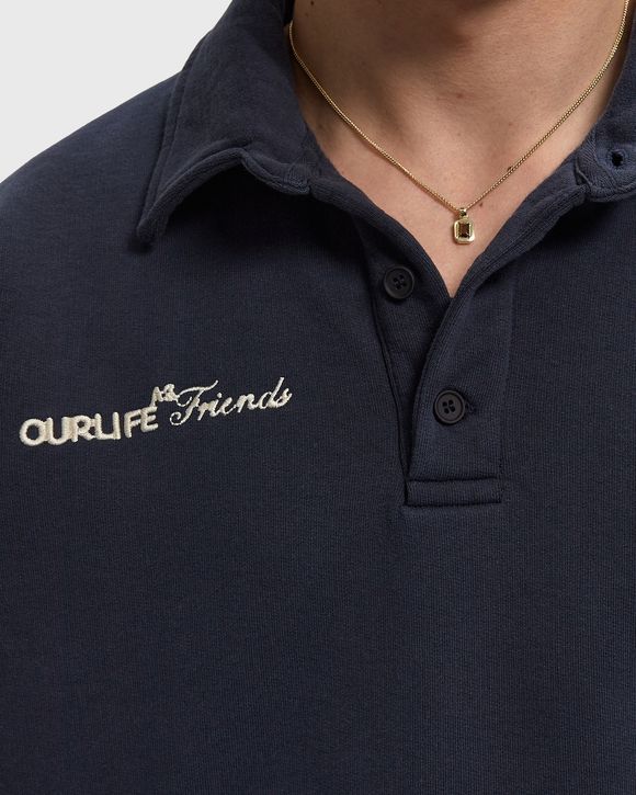 SCRIPT FRIENDS OVERSIZED POLO