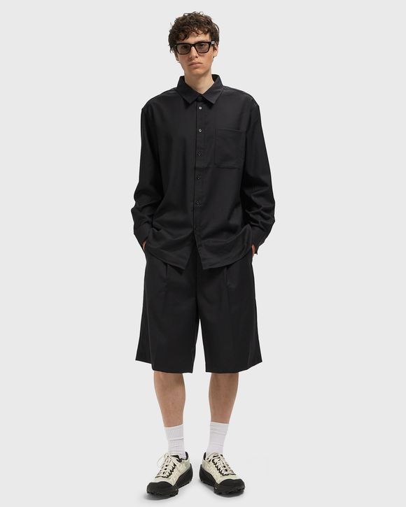 TROPICAL WOOL BLEND TAILORED SHORTS