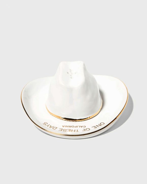 CERAMIC COWBOY HAT INCENSE HOLDER