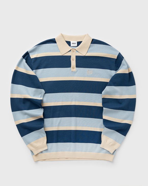 Pipe Longsleeve Polo Knit
