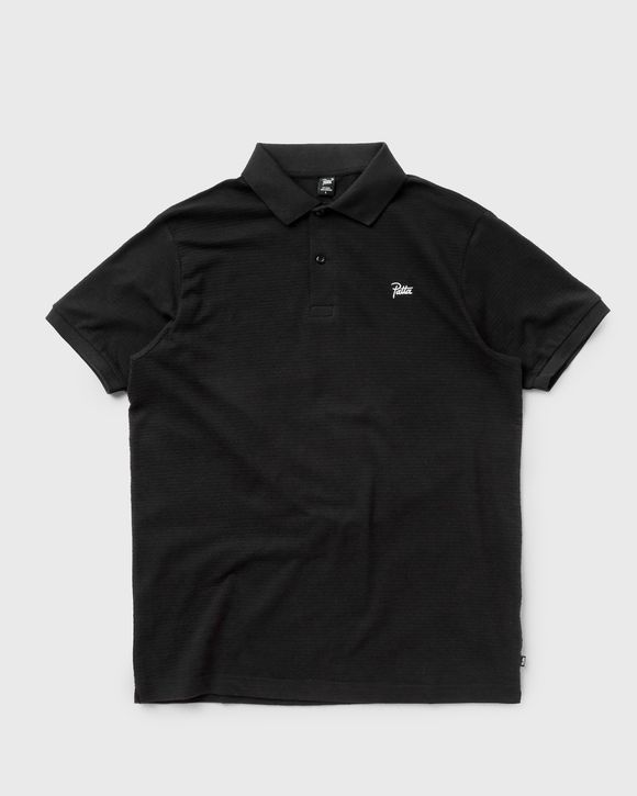 Basic Pointelle Shortsleeve Polo Shirt