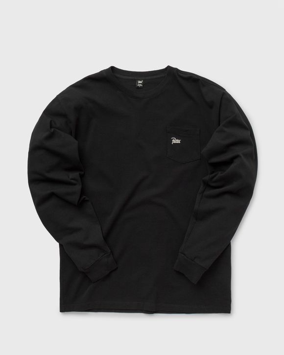Basic Washed Pocket Longsleeve T-Shirt