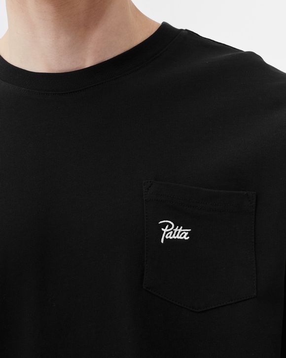 Basic Washed Pocket Longsleeve T-Shirt