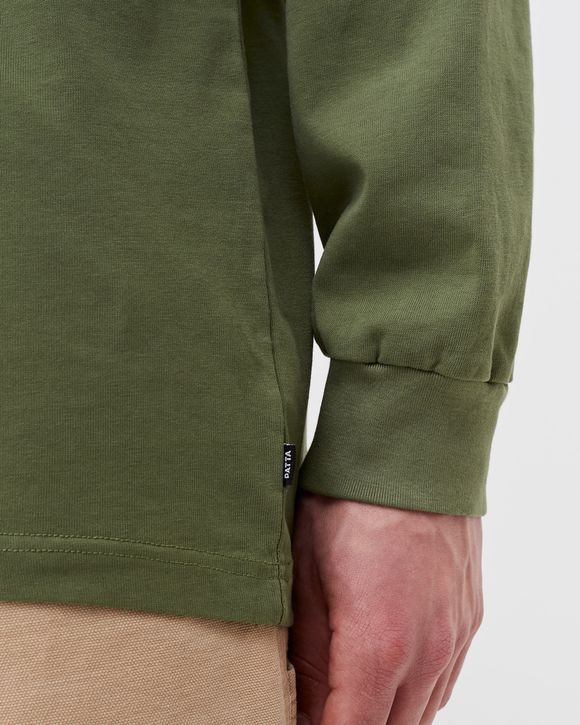 Basic Washed Pocket Longsleeve T-Shirt