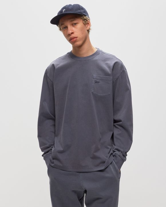 BASIC WASHED POCKET LONGSLEEVE T-SHIRT