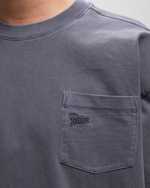 BASIC WASHED POCKET LONGSLEEVE T-SHIRT
