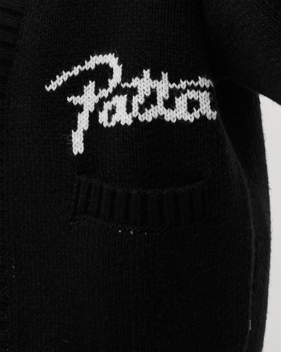 BLACK ROSES KNITTED CARDIGAN