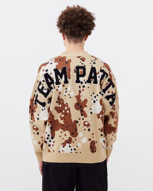 Cheetah Camo Knitted Cardigan