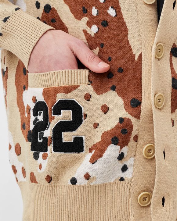 Cheetah Camo Knitted Cardigan