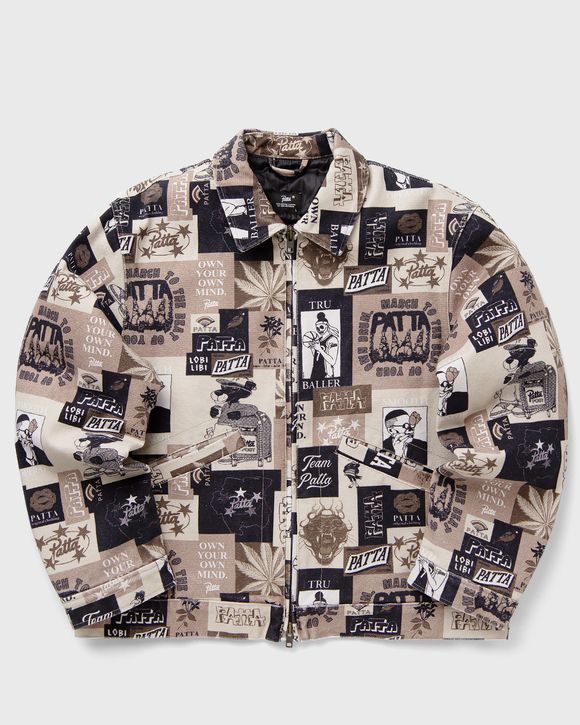 Collage Insulated Canvas Jacket