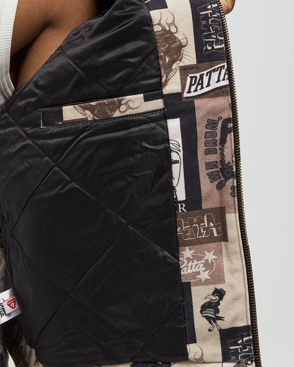 Collage Insulated Canvas Jacket