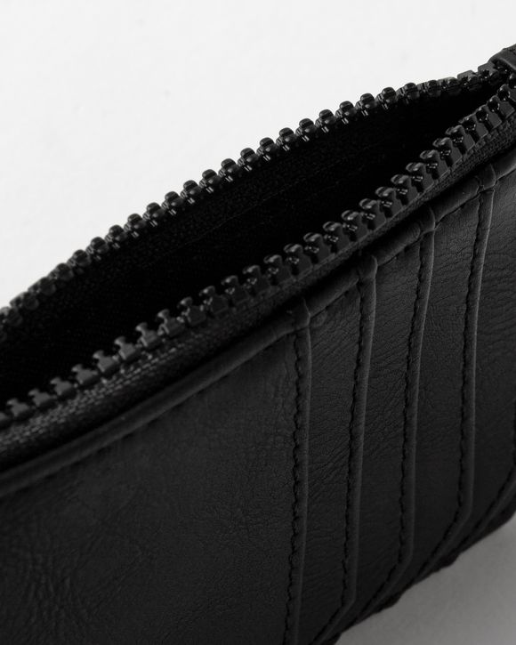 Faux Leather Zip Wallet