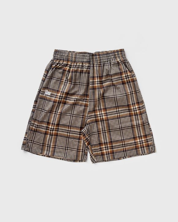 Glen Check Mesh Shorts