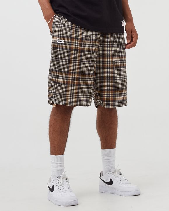 Glen Check Mesh Shorts