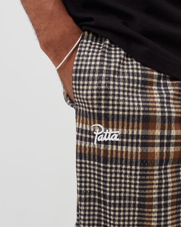 Glen Check Mesh Shorts