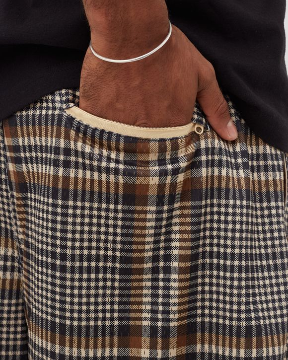 Glen Check Mesh Shorts