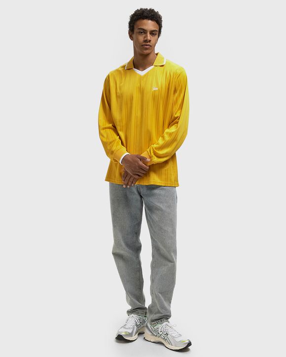 Jacquard Striped Long Sleeve Jersey