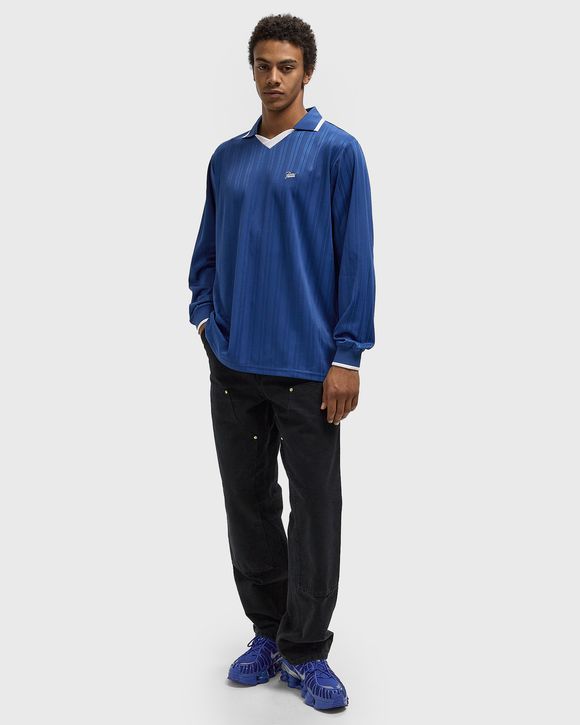 Jacquard Striped Long Sleeve Jersey