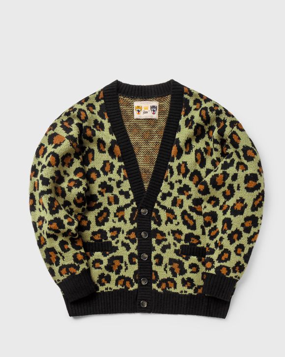 Leopard Knit Cardigan