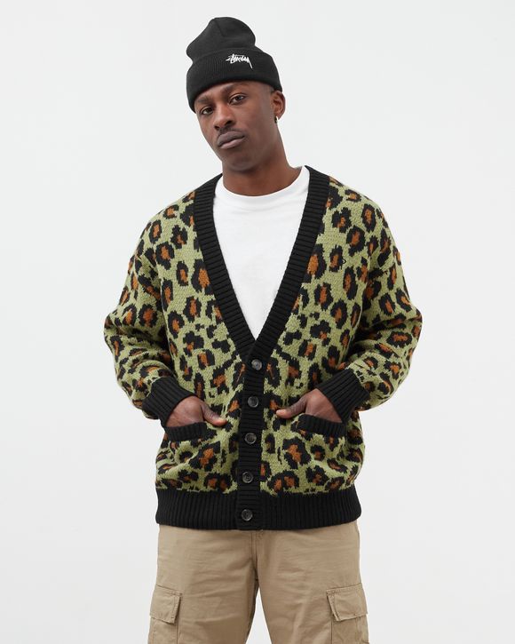 Leopard Knit Cardigan