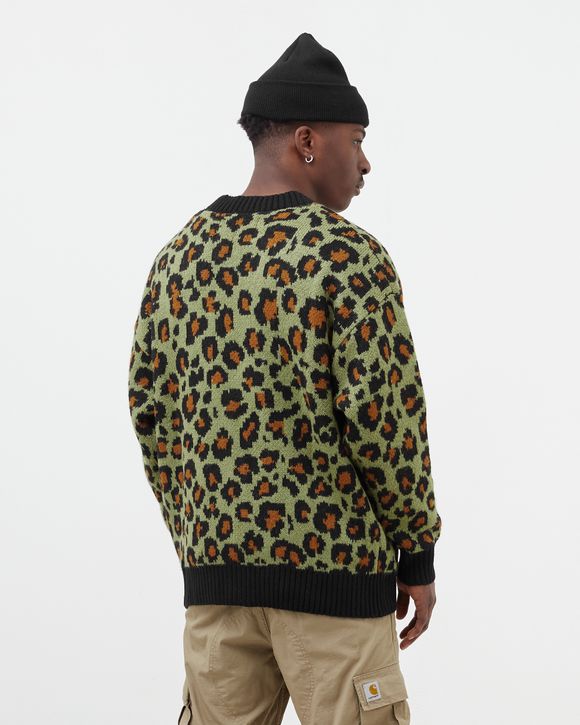 Leopard Knit Cardigan