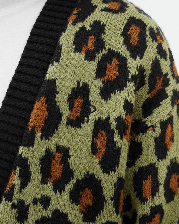 Leopard Knit Cardigan