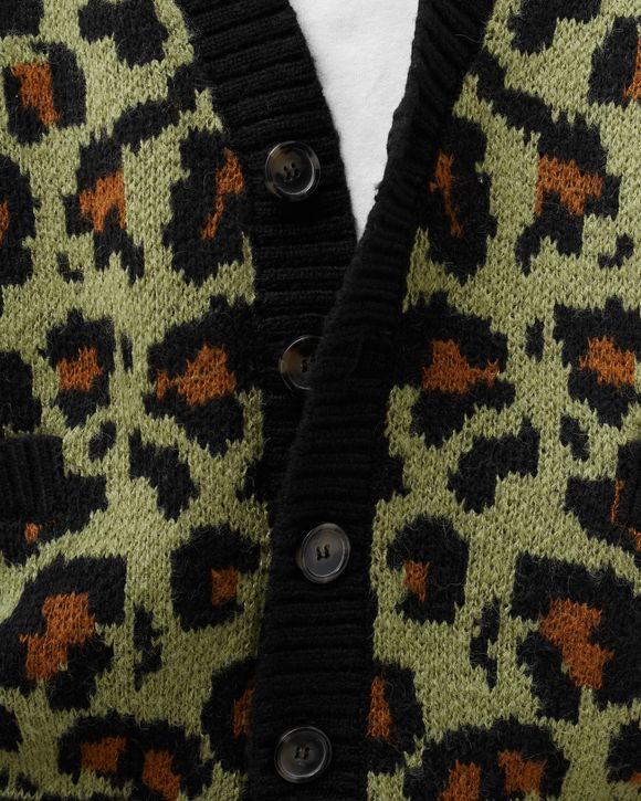 Leopard Knit Cardigan