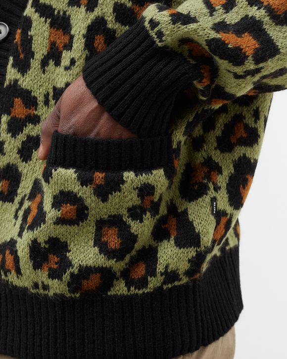 Leopard Knit Cardigan