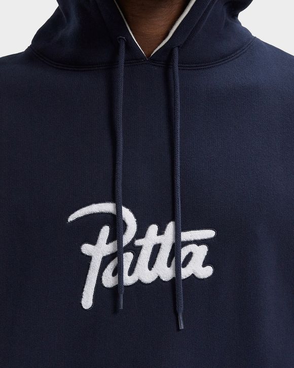 Patta Chenille Logo Hooded Sweater