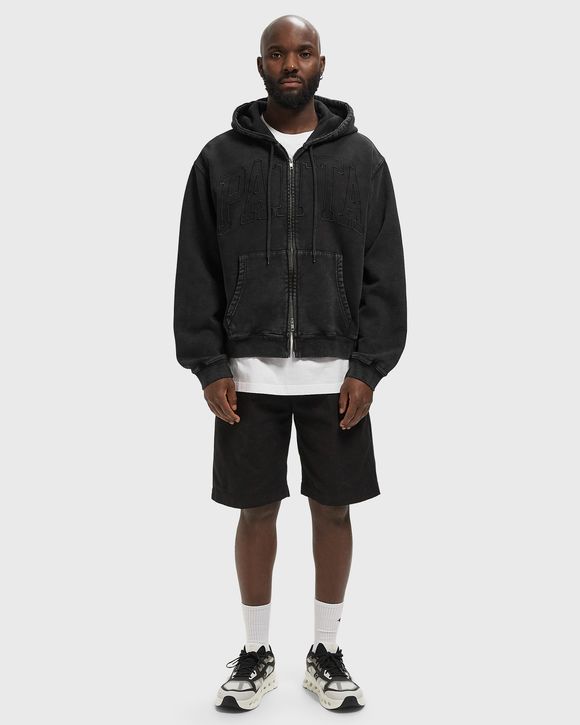 Patta Loopback Logo Zip Hooded Sweater