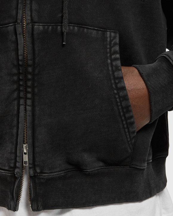 Patta Loopback Logo Zip Hooded Sweater