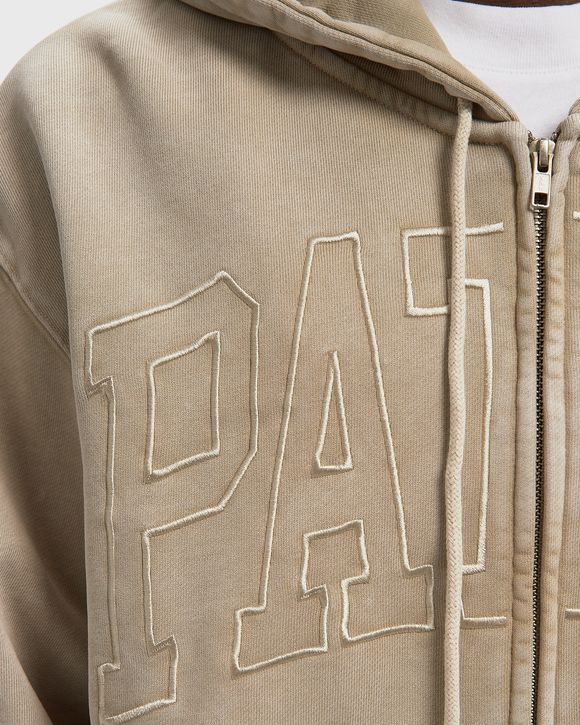 Patta Loopback Logo Zip Hooded Sweater