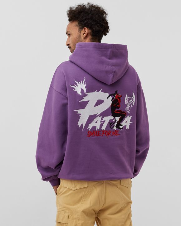 PATTA SMILE FOR ME BOXY HOODED SWEATER