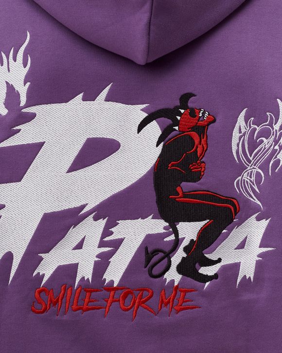 PATTA SMILE FOR ME BOXY HOODED SWEATER