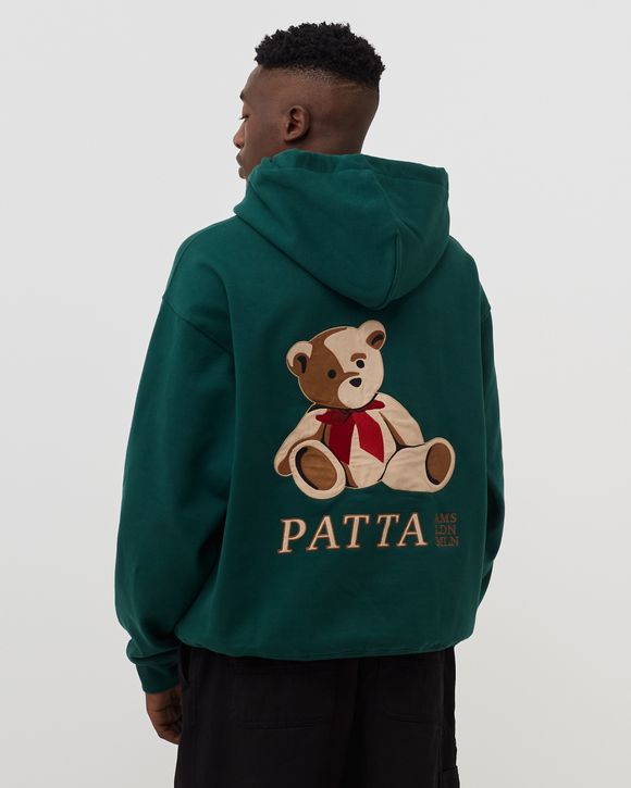 PATTA TEDDY BEAR BOXY HOODED SWEATER