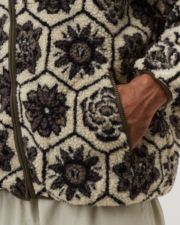PATTA WALL FLOWER FLEECE JACKET