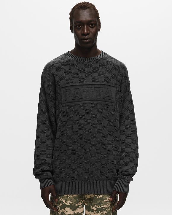 PEARL RIBBED KNITTED SWEATER