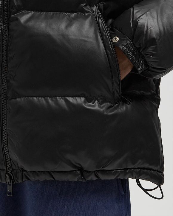 Quilted Script Logo Puffer Jacket