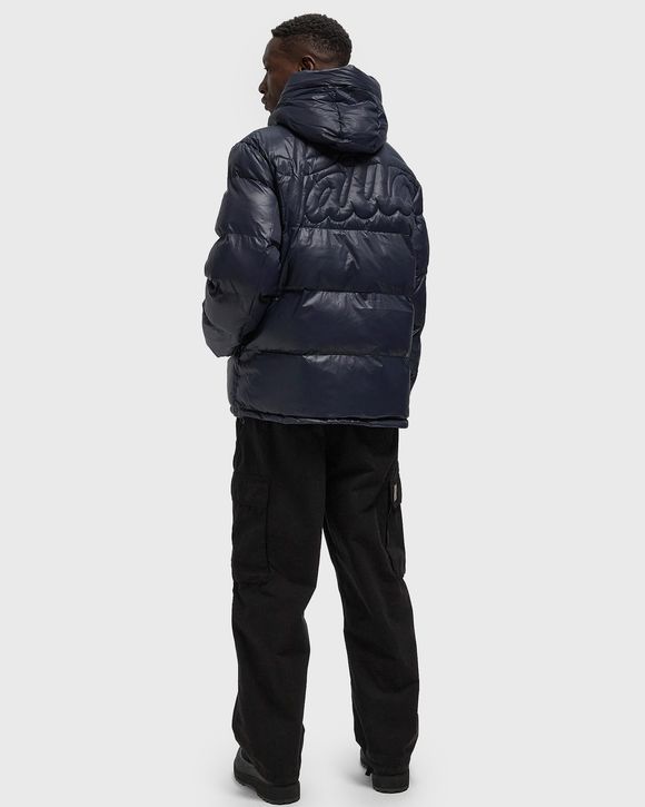 Quilted Script Logo Puffer Jacket