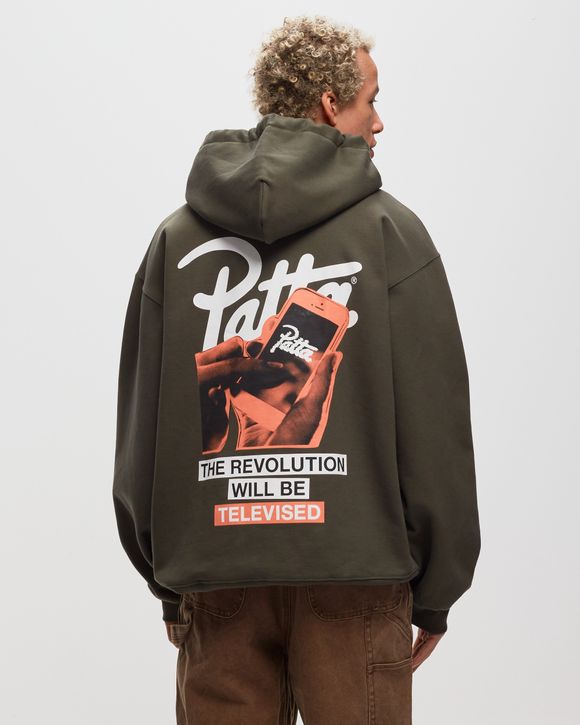 REVOLUTION BOXY HOODED SWEATER