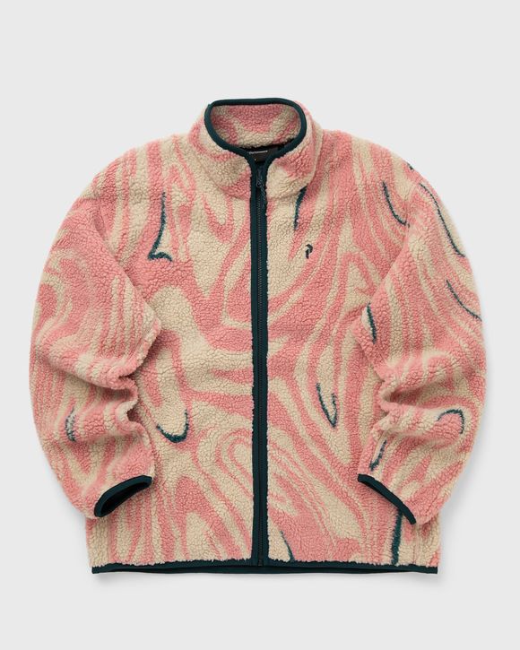 Graphic Pile Jacket