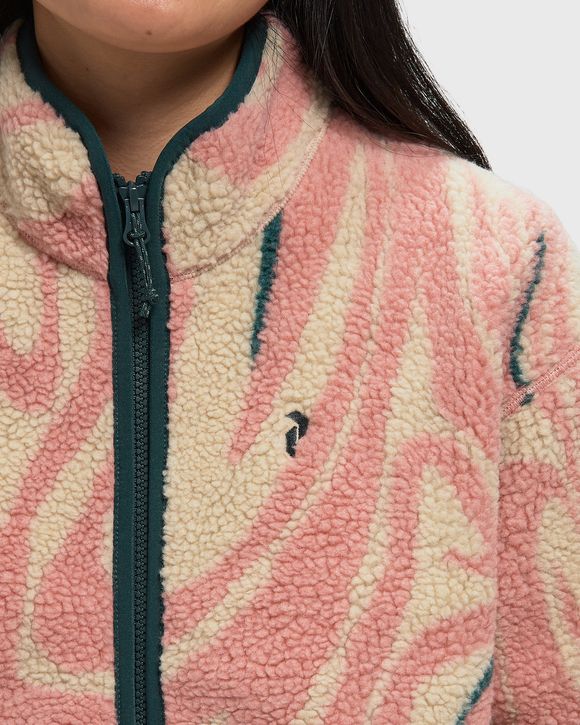Graphic Pile Jacket