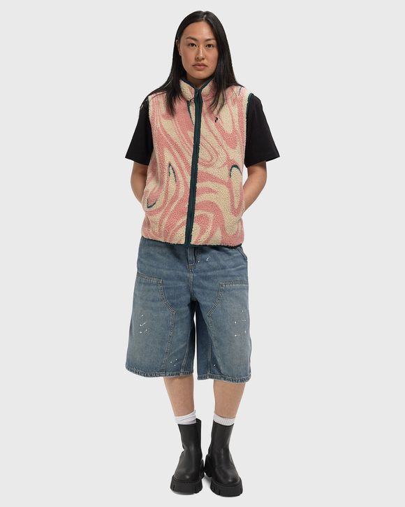 Graphic Pile Vest