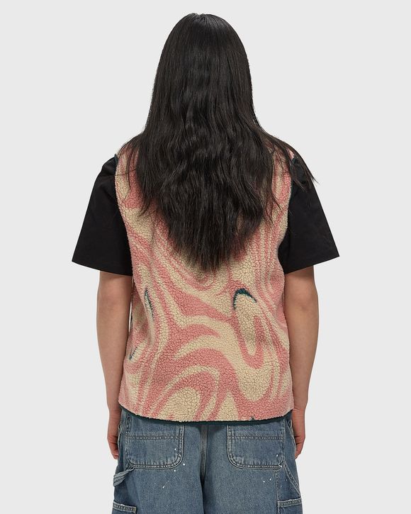 Graphic Pile Vest