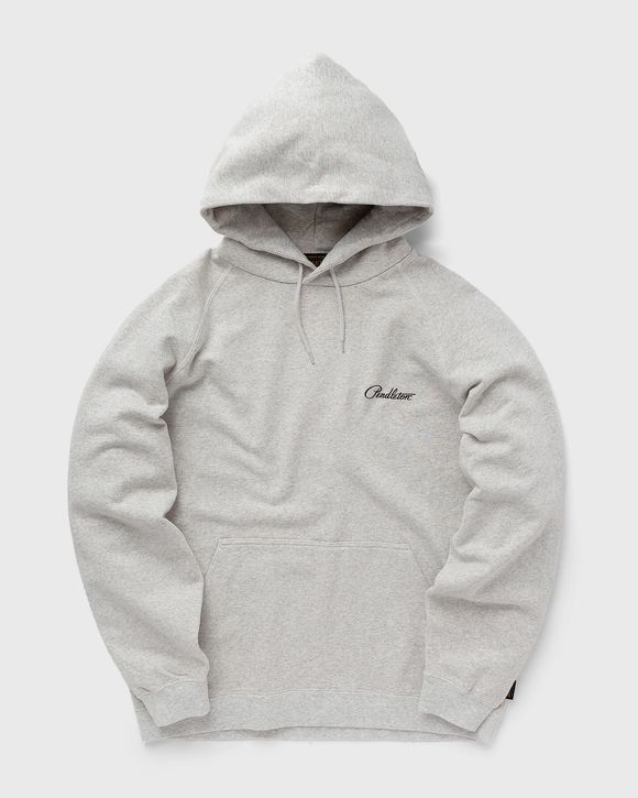 BACK PRINT SWEAT HOODIE A GRAY HARDING STAR