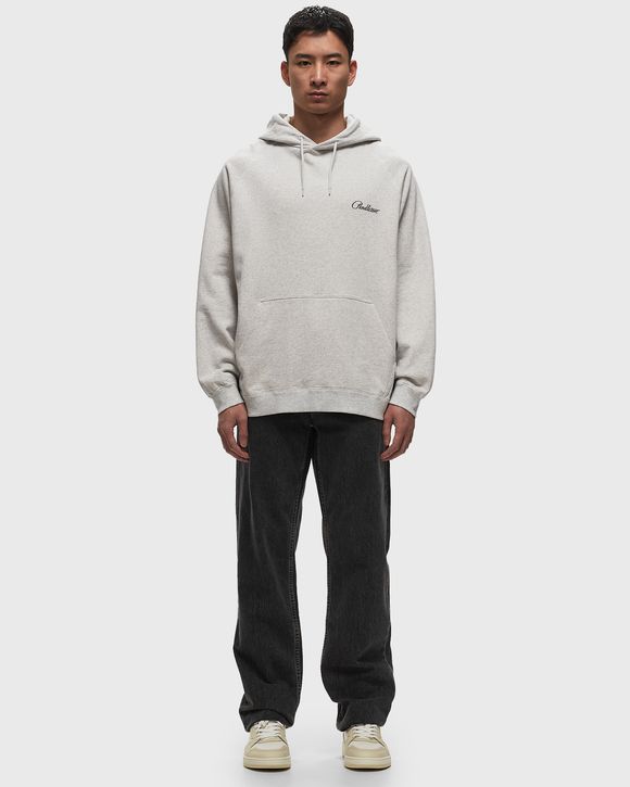 BACK PRINT SWEAT HOODIE A GRAY HARDING STAR