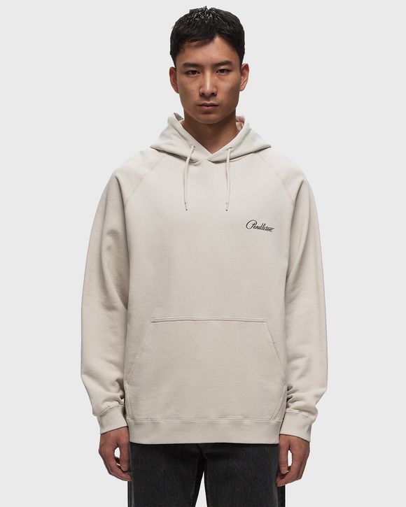 BACK PRINT SWEAT HOODIE IVORY HARDING