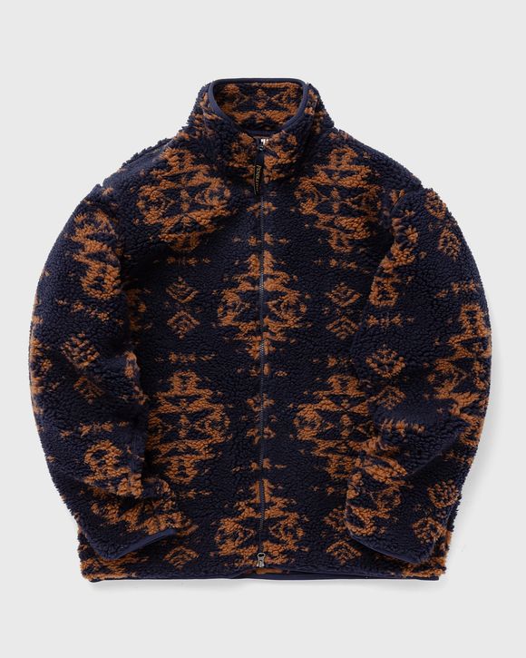 BOA STAND BLOUSON NAVY CHAMOIS