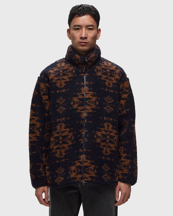 BOA STAND BLOUSON NAVY CHAMOIS